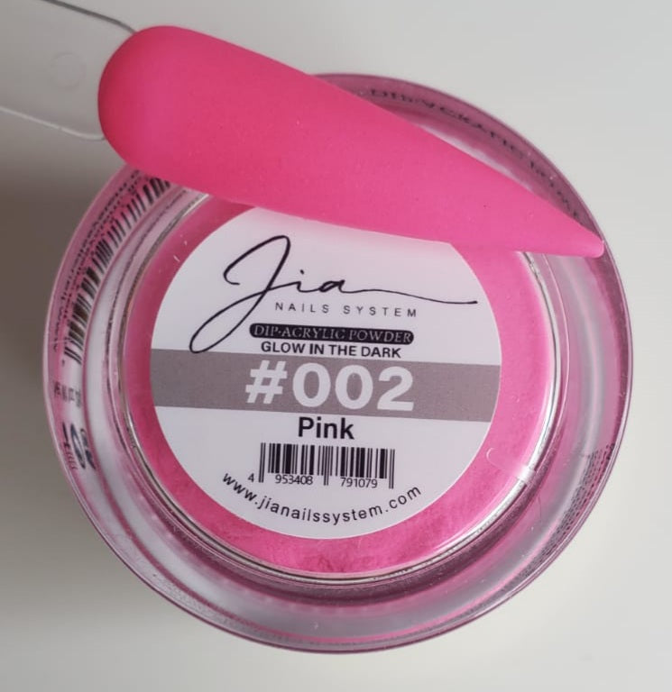 JIA GLOW IN THE DARK PINK ACRILICO/DIPPING