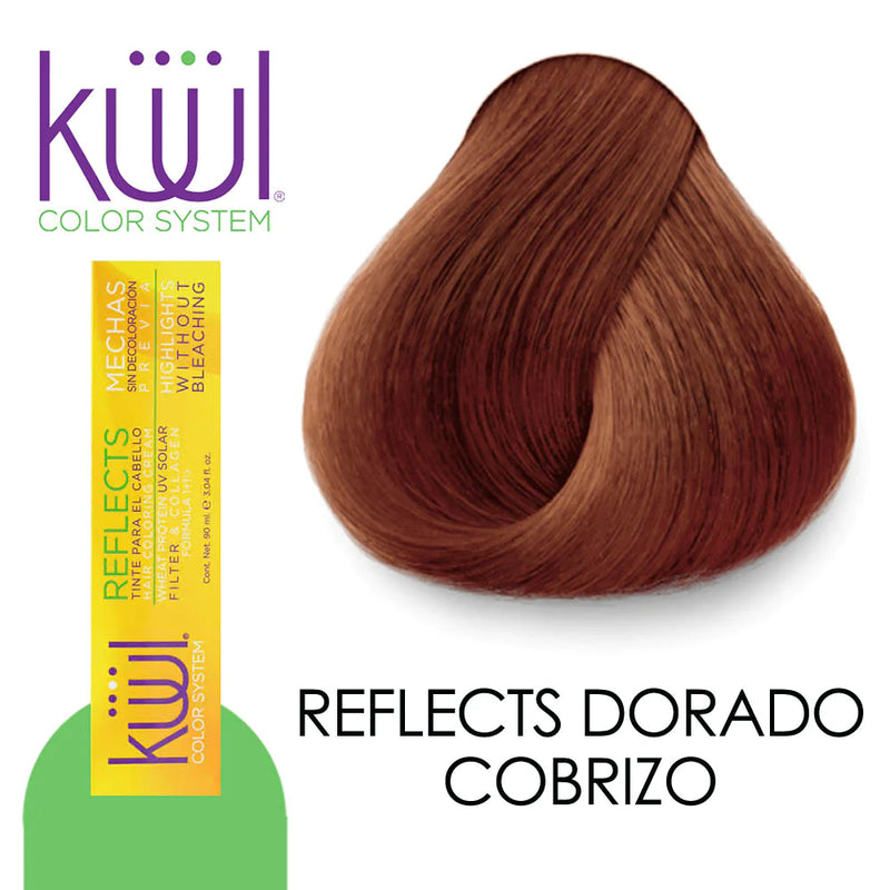 KUUL TINTE REFLECT DORADO-COBRIZO