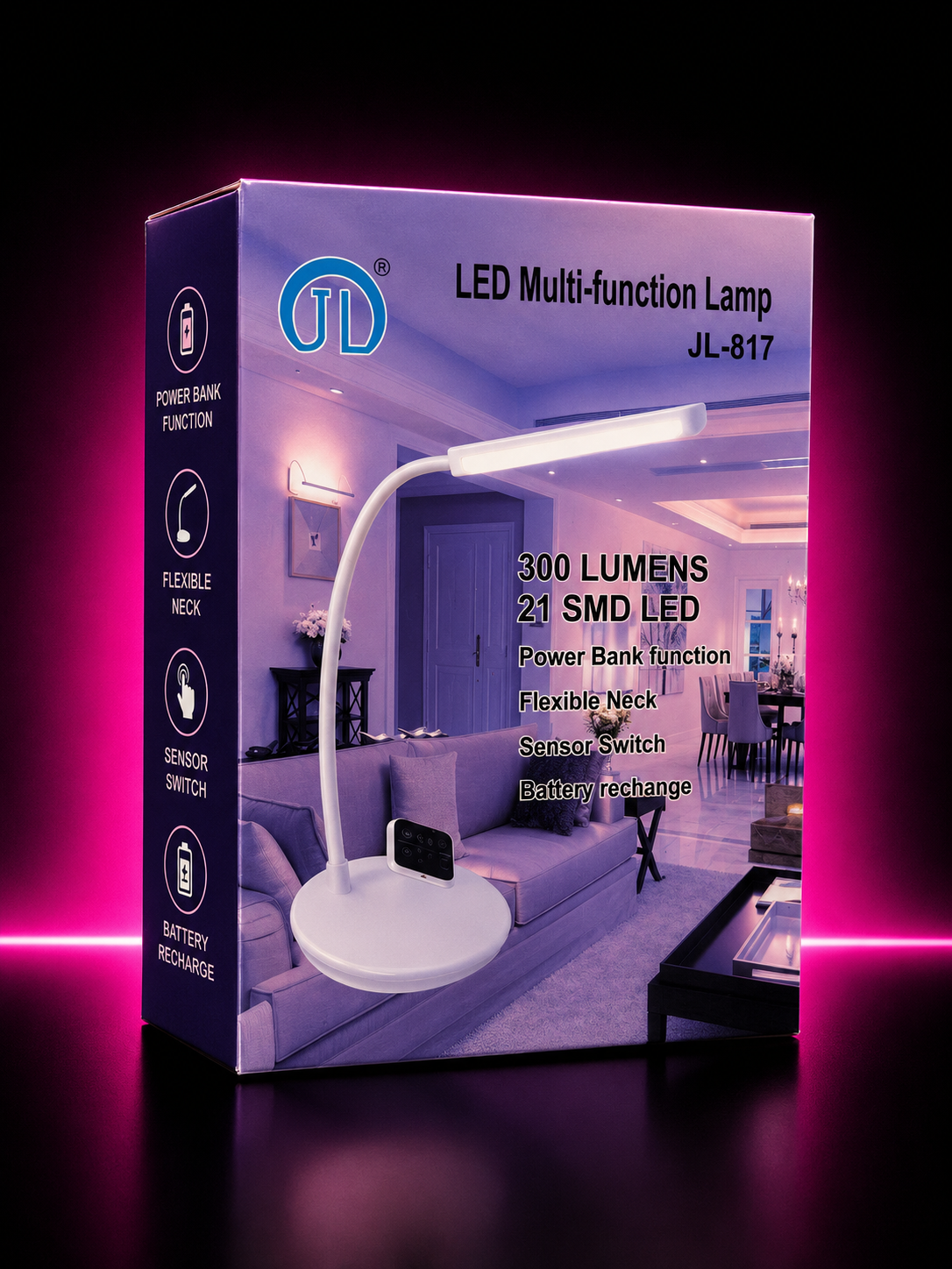 LÁMPARA LED MULTIFUNCIÓN JL-817