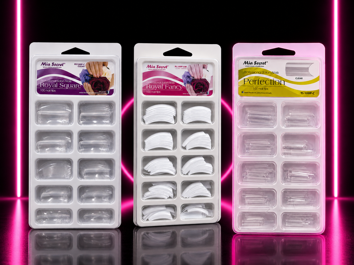 Mia Secret Professional Salon Nail Tips 100PCS
