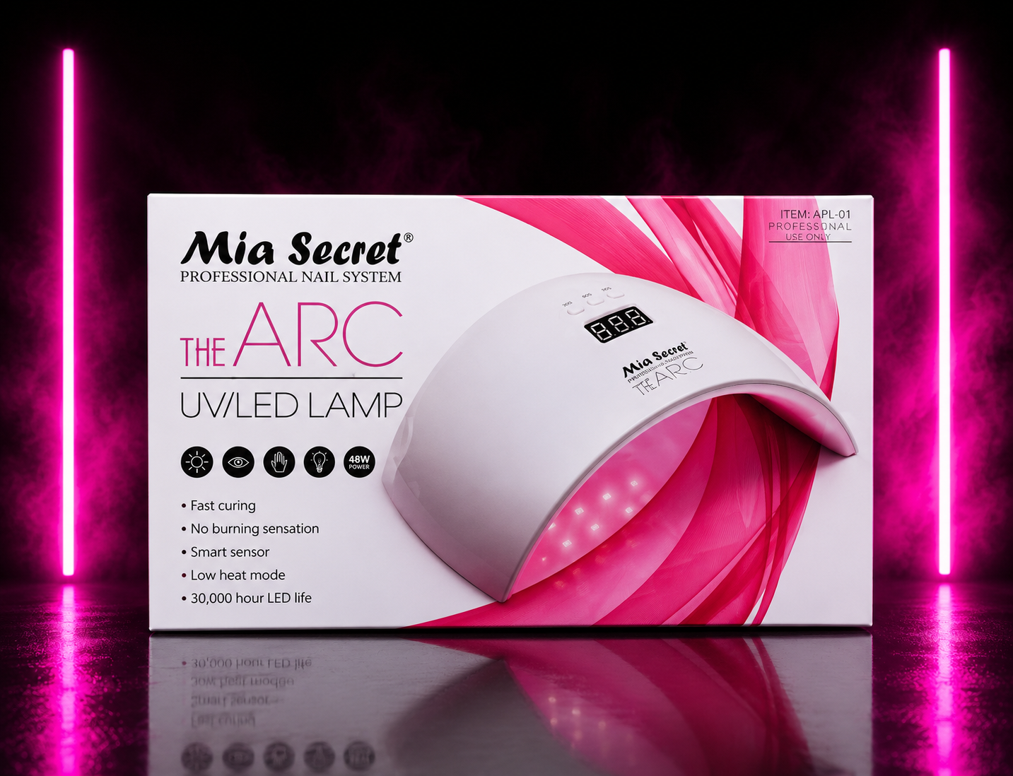 MIA SECRET THE ARC UV/LED LAMP – 48W