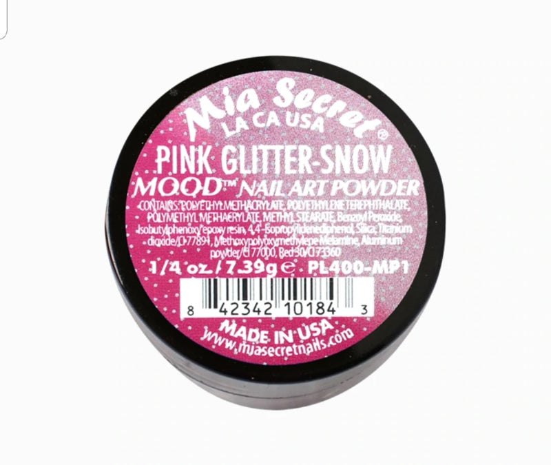 MIA SECRET MOOD PINK GLITTER SNOW