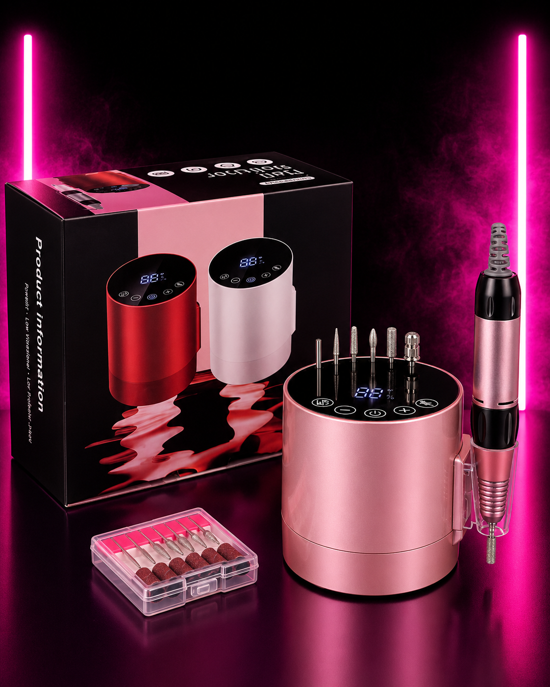 RECHARGEABLE PROFESSIONAL NAIL DRILL
