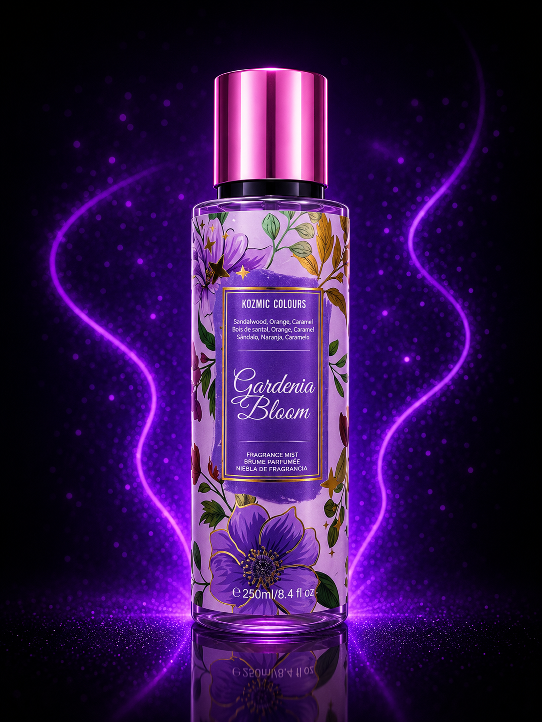 Kozmic Colours Gardenia Bloom Splash – Body Splash