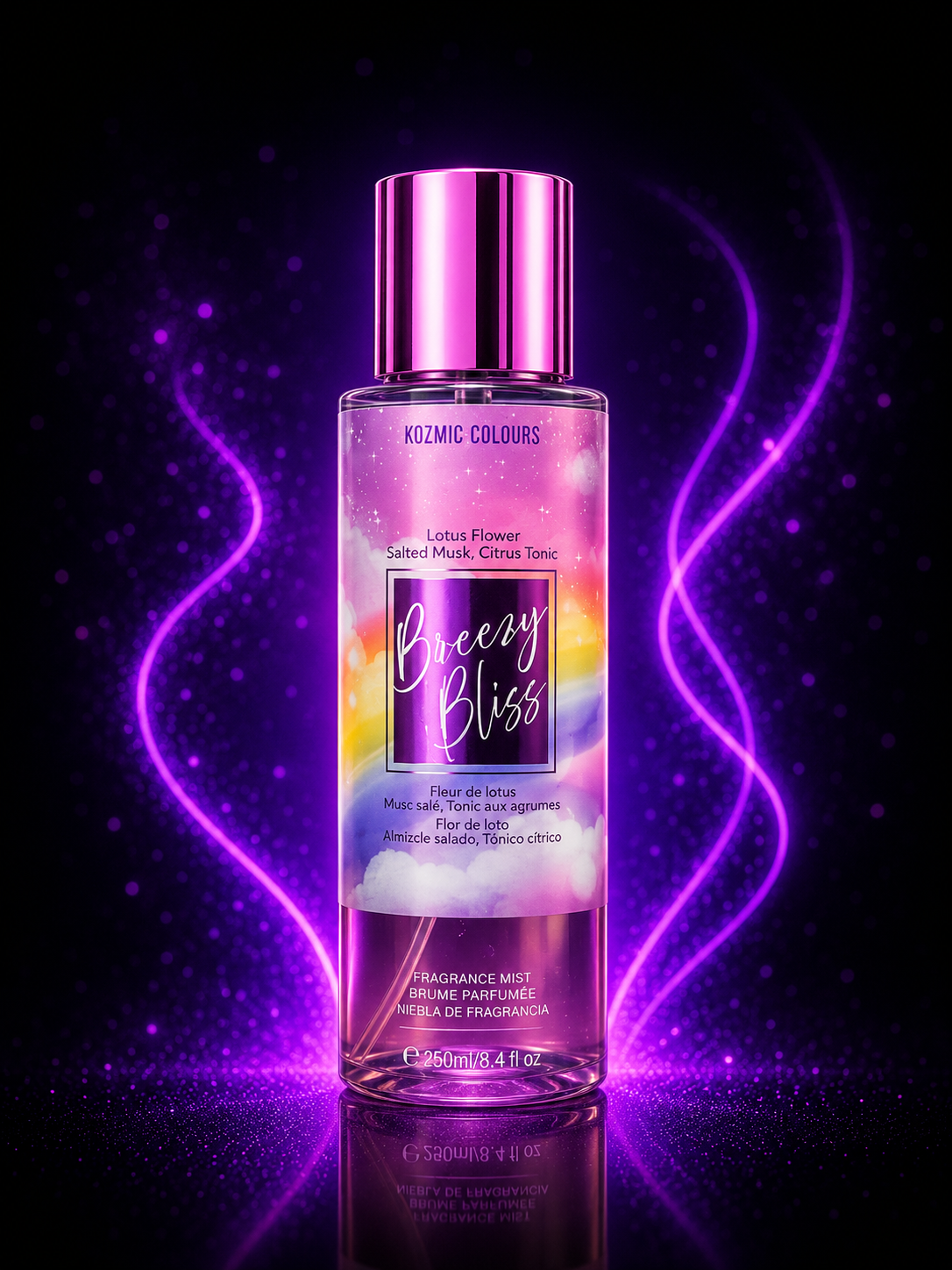 Kozmic Colours Breezy Bliss Splash – Body Splash