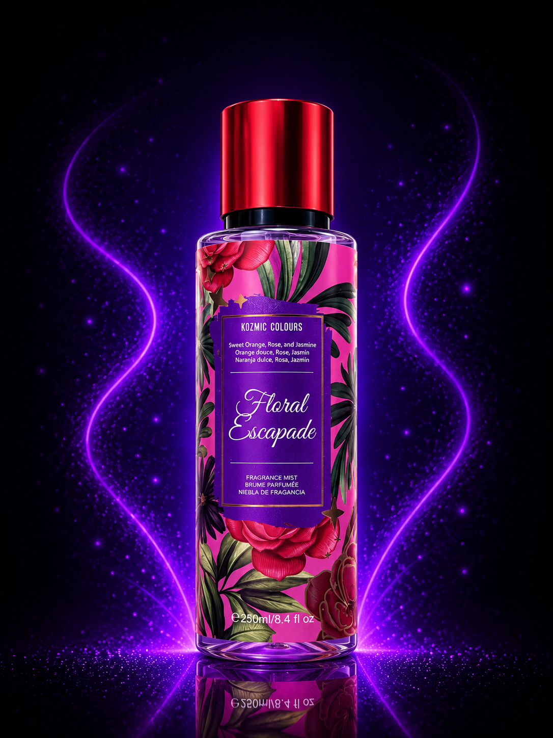 Kozmic Colours Floral Escapade Splash – Body Splash