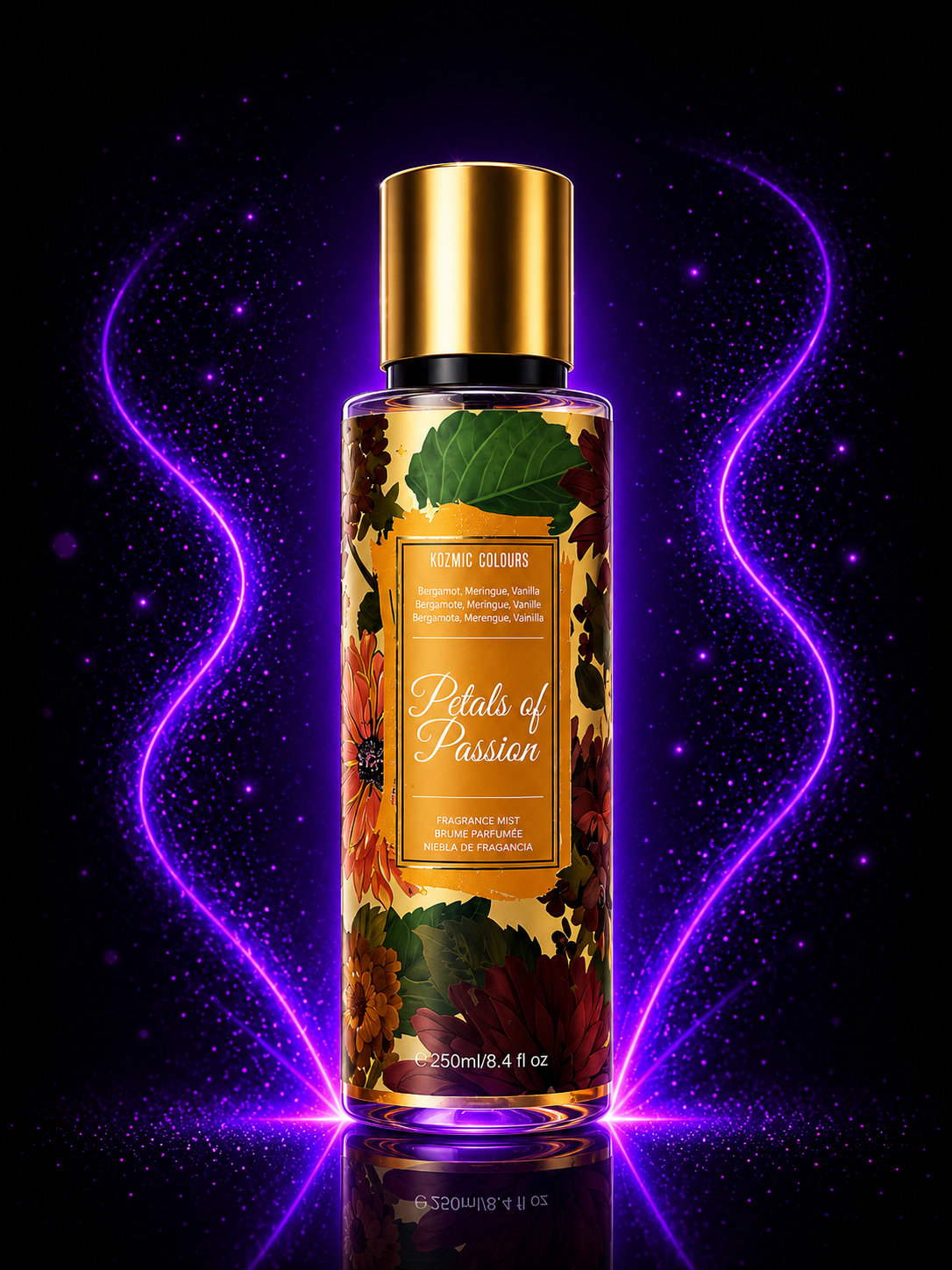 Kozmic Colours Petals of Passion Splash – Body Splash