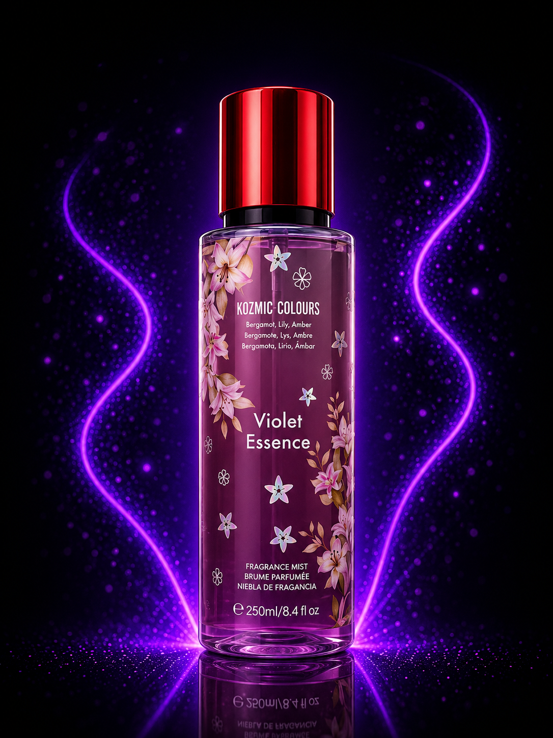 Kozmic Colours Violet Essence Splash – Body Splash