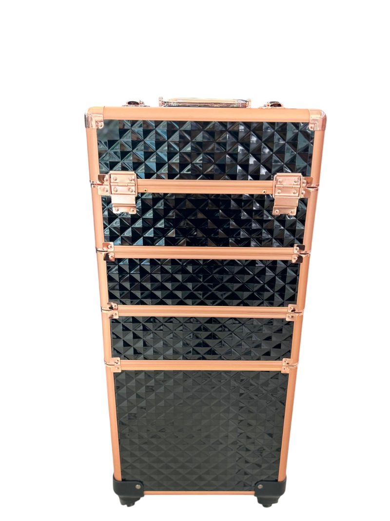 MAKEUP CASE BLACK ROSE BE192