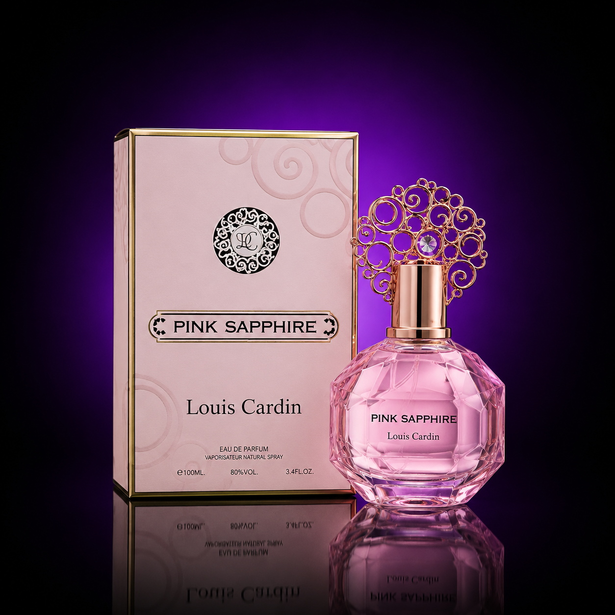 Pink Sapphire by Louis Cardin 3.4oz