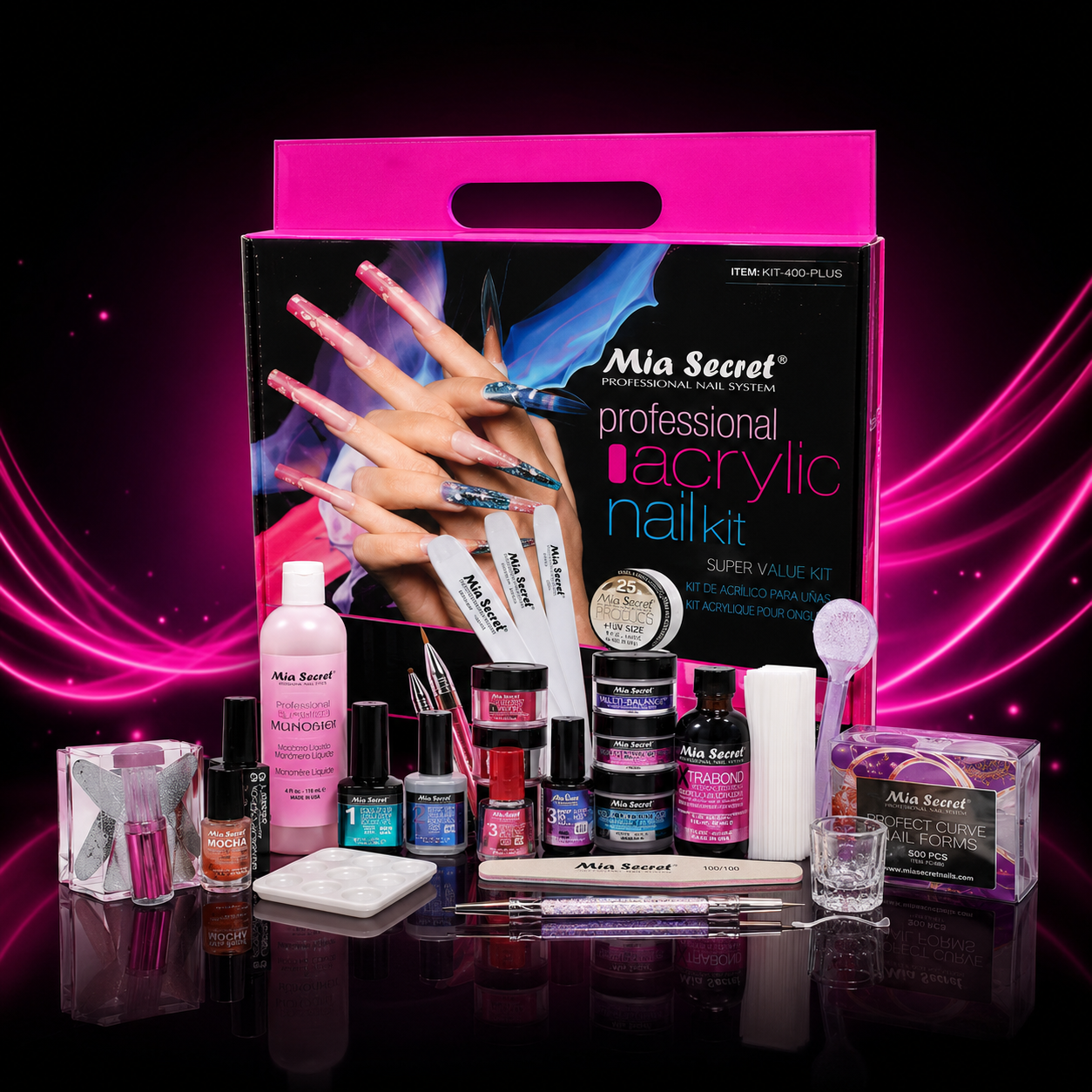 MIA SECRET PROFESSIONAL ACRYLIC NAIL KIT