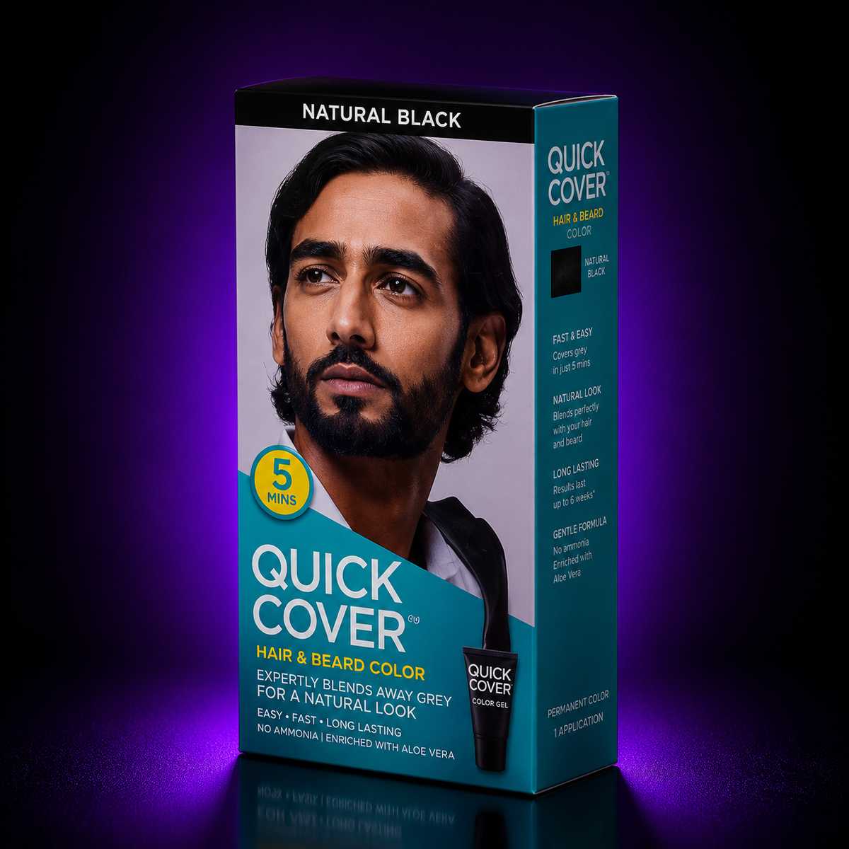 Red by Kiss Quick Cover Permanent Hair Color