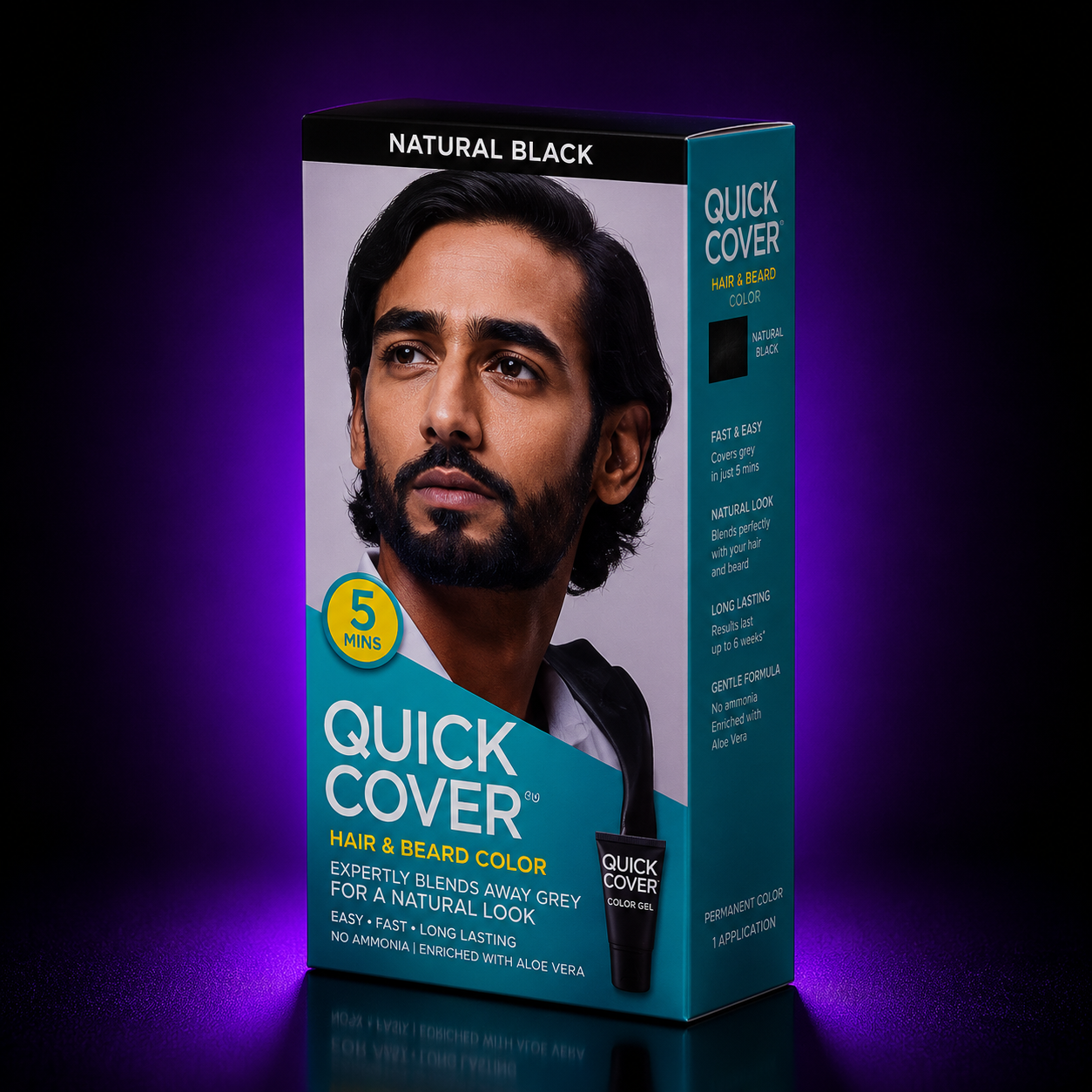 Red by Kiss Quick Cover Permanent Hair Color