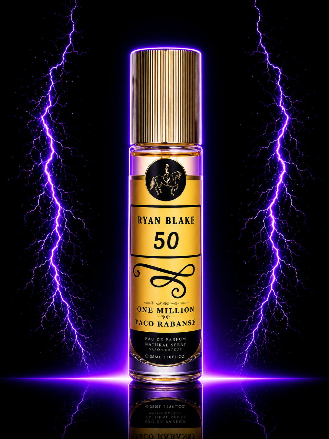 RYAN BLAKE 50 ONE MILLION 1 OZ. FL.