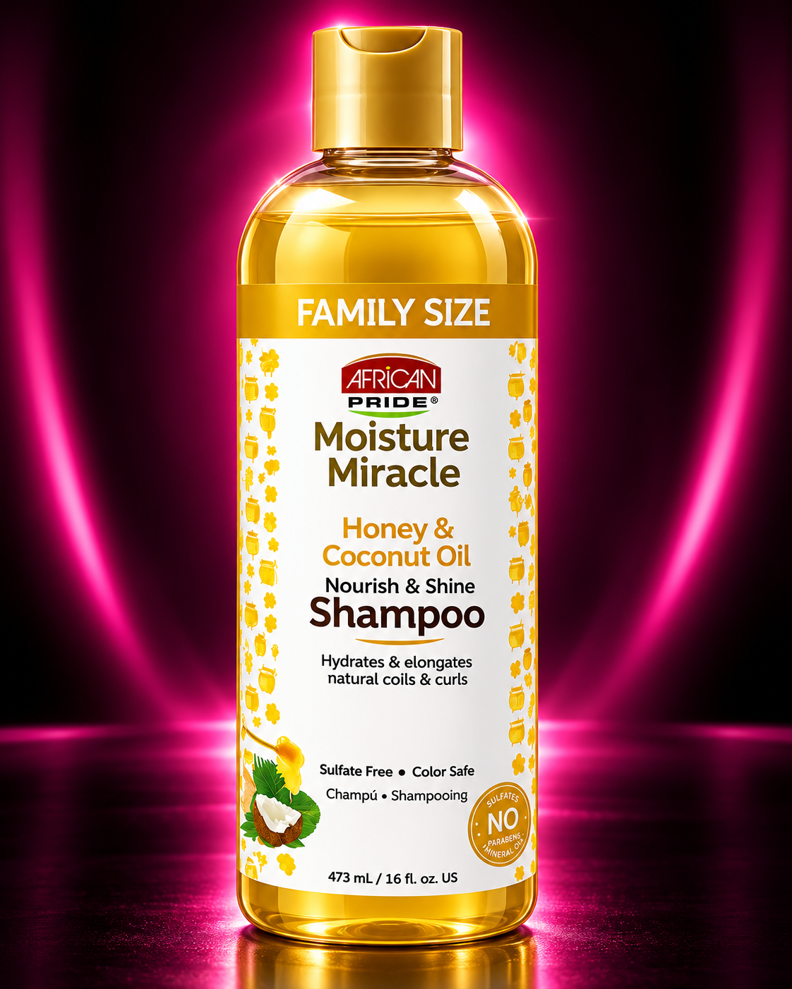 AFRICAN PRIDE SHAMPOO 160Z