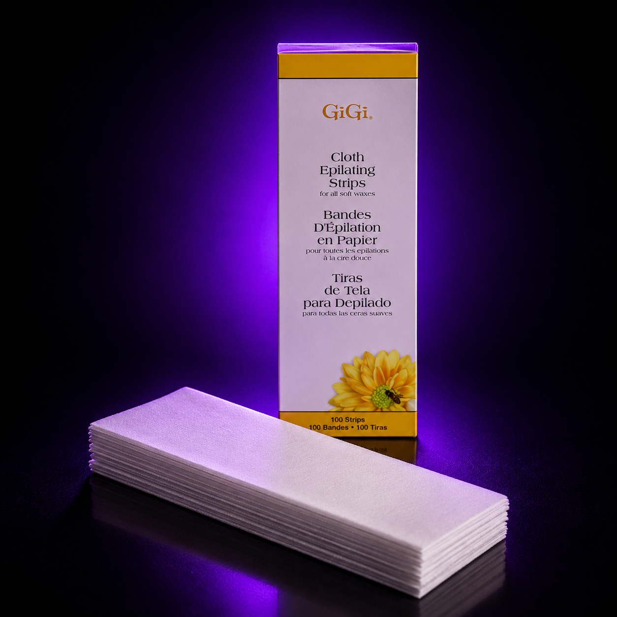 Gigi Cloth Epilating Strips 3in x 9 in