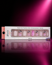 PRESS-ON NAILS 12 PCS