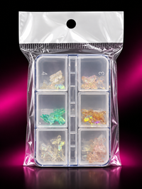 LAZOS Y MARIPOSAS 3D PARA UÑAS