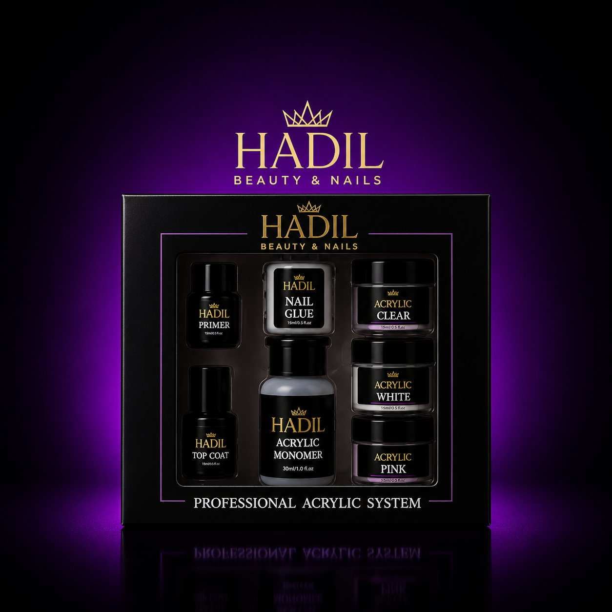 HADIL ACRYLIC PROFESSIONAL KIT