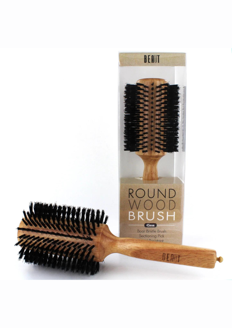 BEAUT ROUND WOOD BRUSH