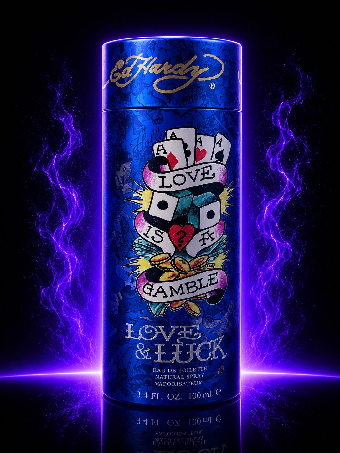 LOVE & LUCK ED HARDY