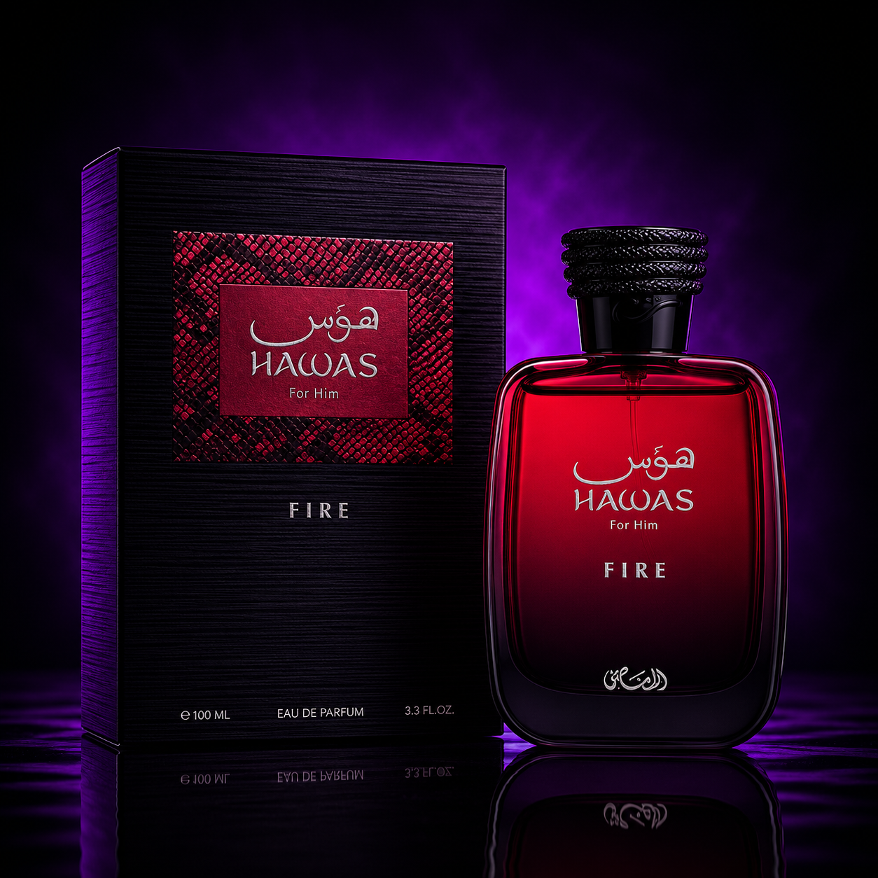 HAWAS FIRE FOR HIM 3.38 OZ