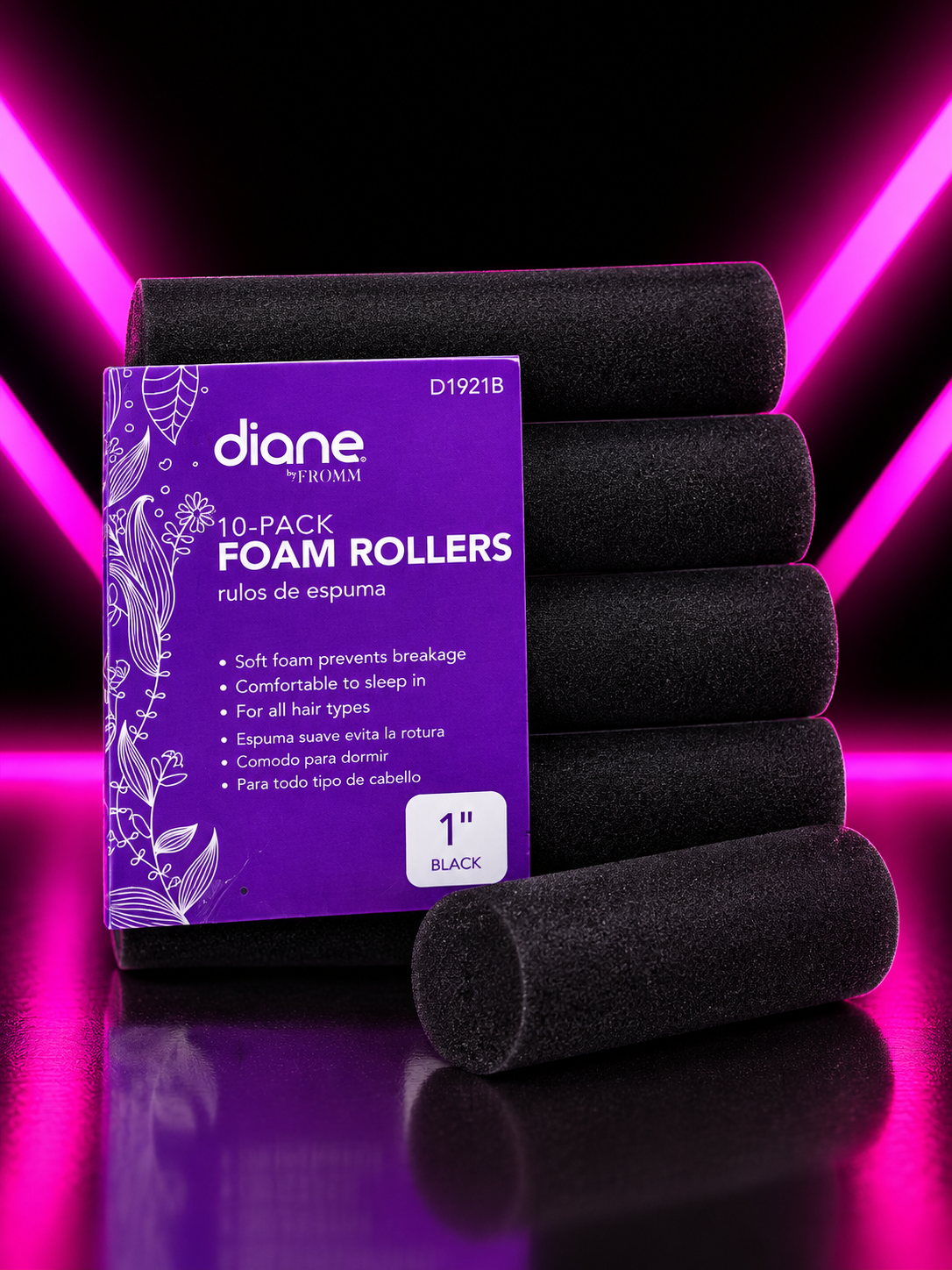 DIANE – RULOS DE ESPUMA 1" – 10 PCS