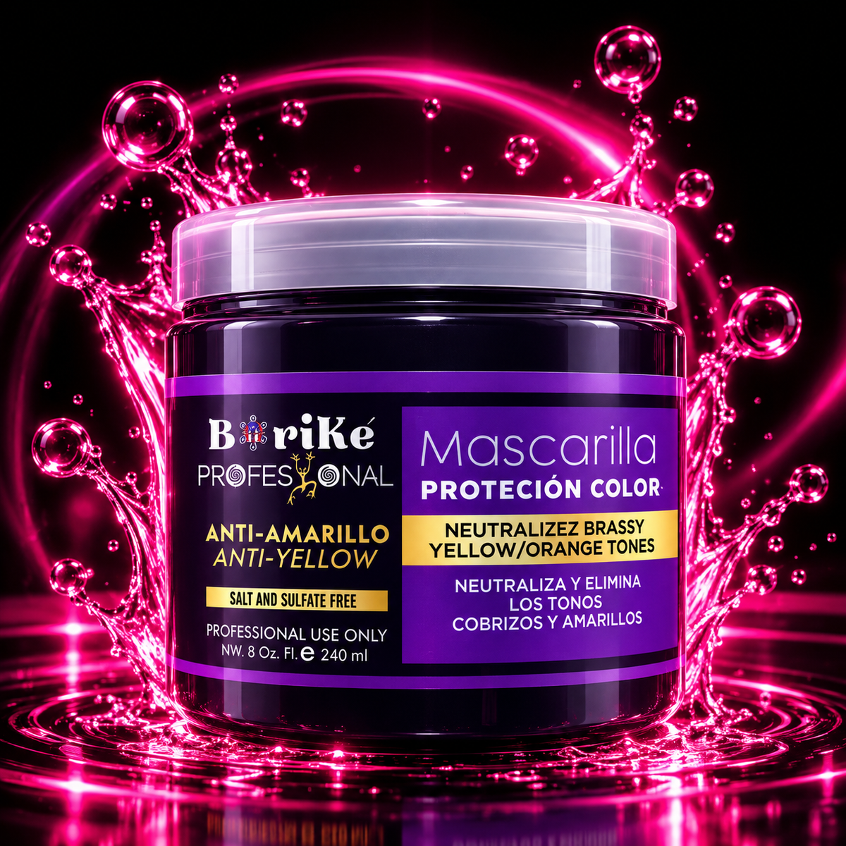 BORIKÉ PROFESIONAL MASCARILLA ANTI-AMARILLO