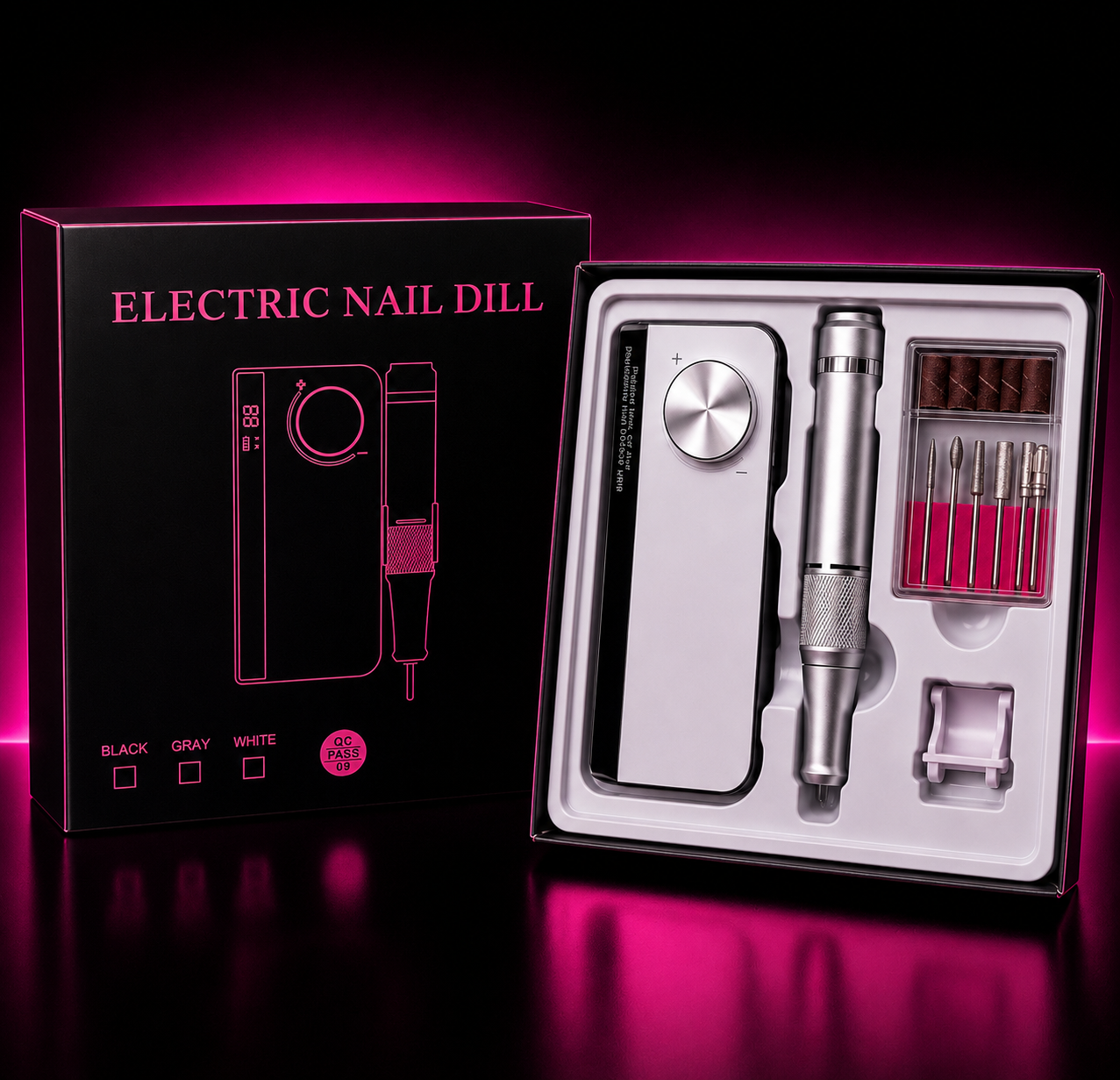 TORNO ELÉCTRICO PROFESIONAL PARA UÑAS