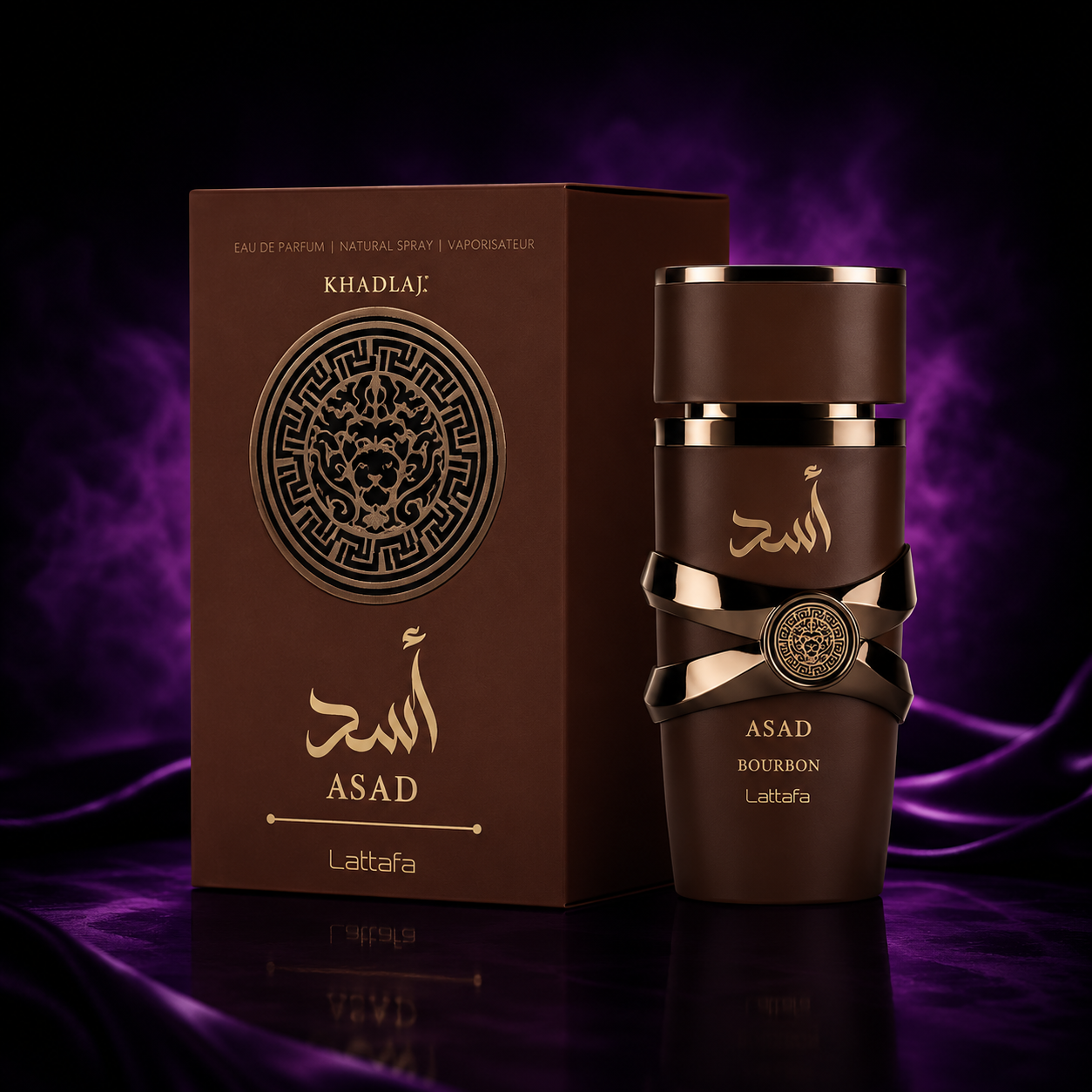 ASAD BOURBON LATTAFA 3.4 OZ
