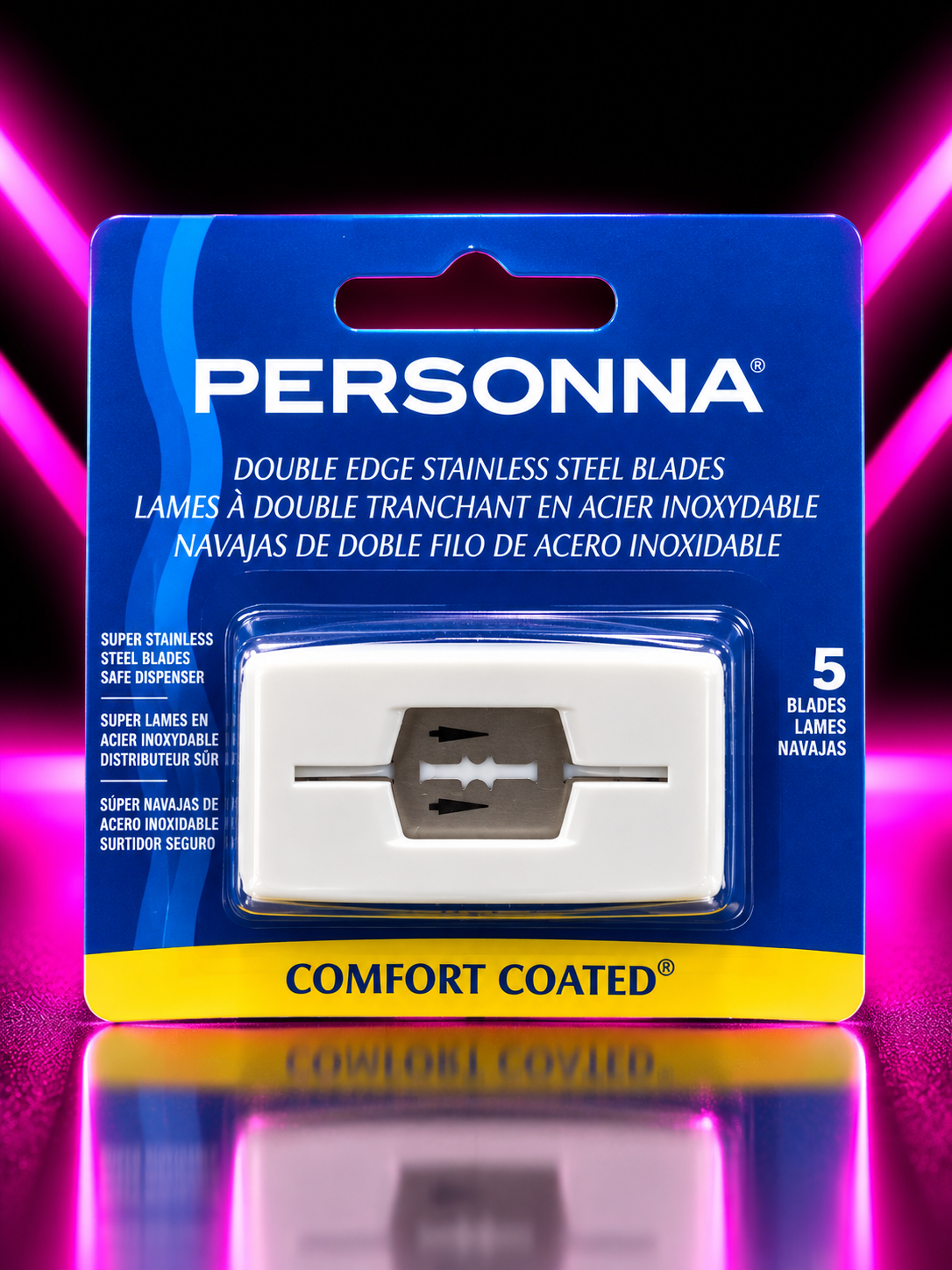 PERSONNA – NAVAJAS DE DOBLE FILO 5 PCS