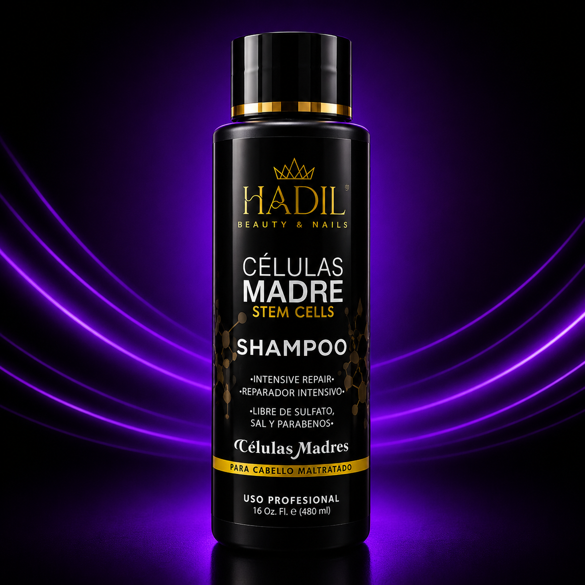 HADIL CELULAS MADRE SHAMPOO 16oz