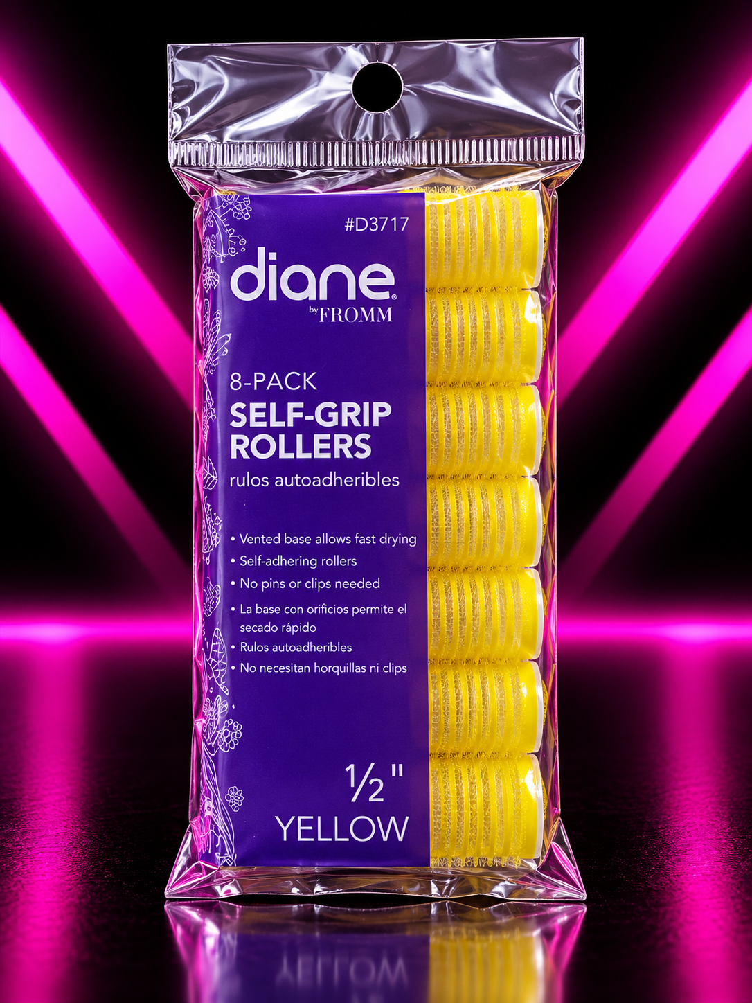 DIANE – RULOS AUTOADHERIBLES 1/2" – 8 PCS