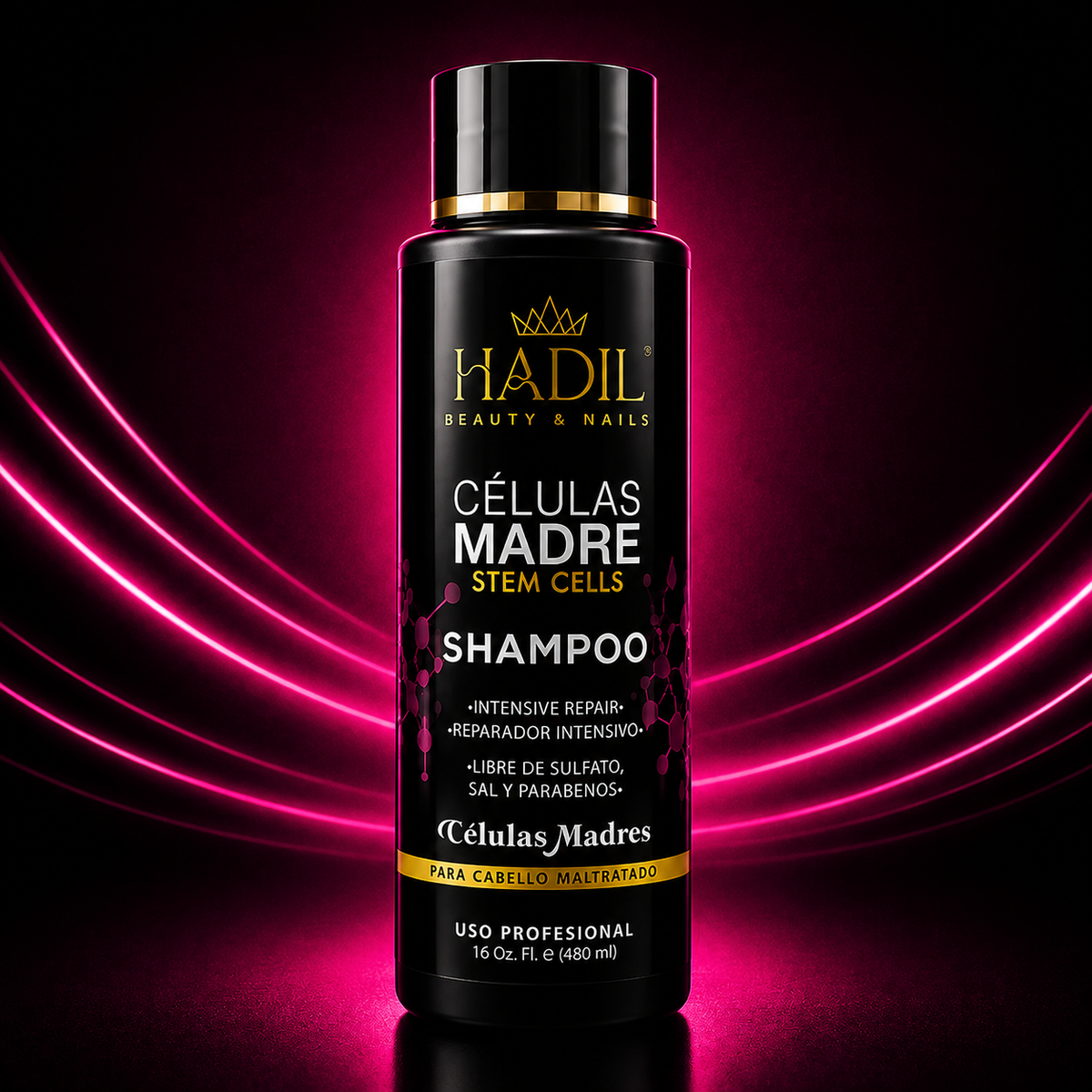 HADIL CELULAS MADRE SHAMPOO 16oz