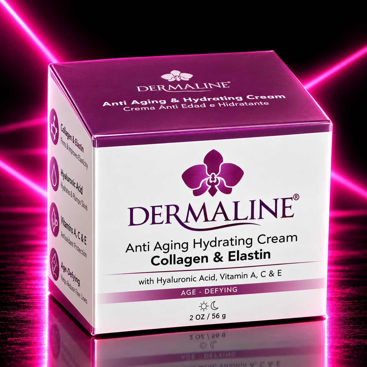 DERMALINE ANTI AGING HYDRATING CREAM