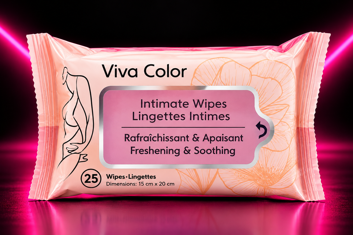 VIVA COLOR INTIMATE WIPES