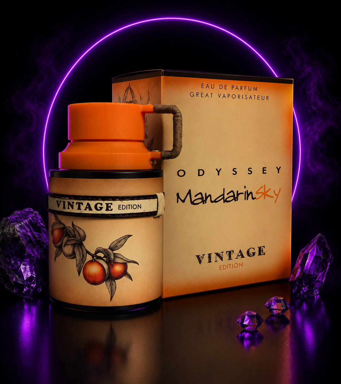 Vintage Mandarin Sky