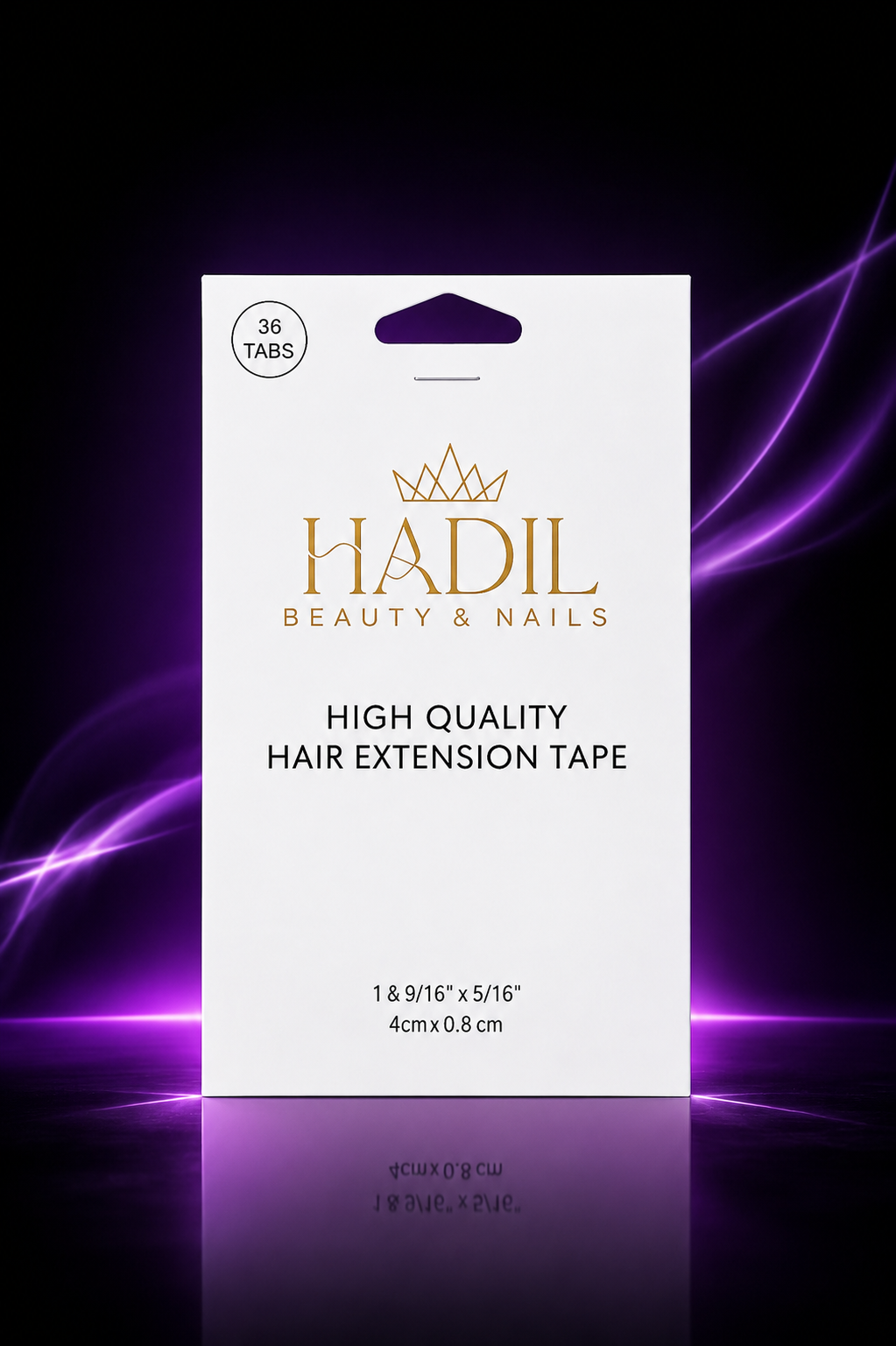 HADIL Beauty & Nails – Hair Extension Tape (36 Tabs) ✨