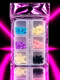 LAZOS Y MARIPOSAS 3D PARA UÑAS