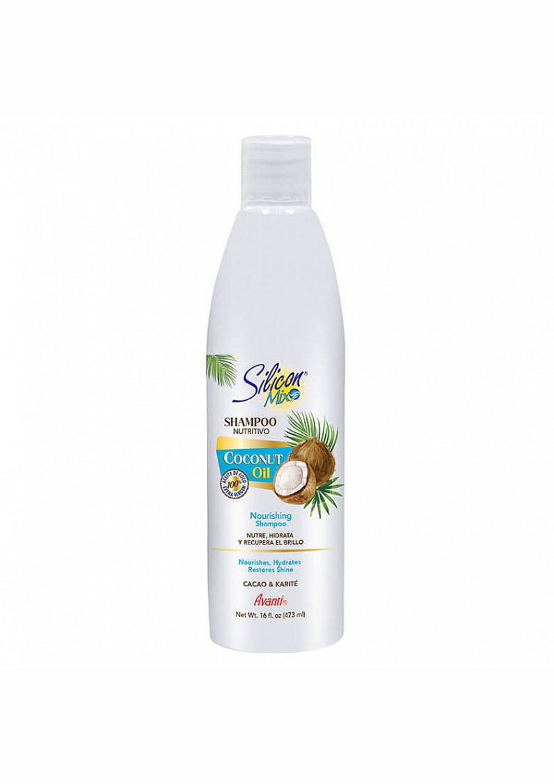 SHAMPOO SILICON MIX COCONUT OIL 16oz