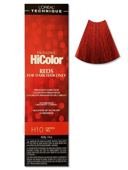 Loreal HiColor H10 Copper Red