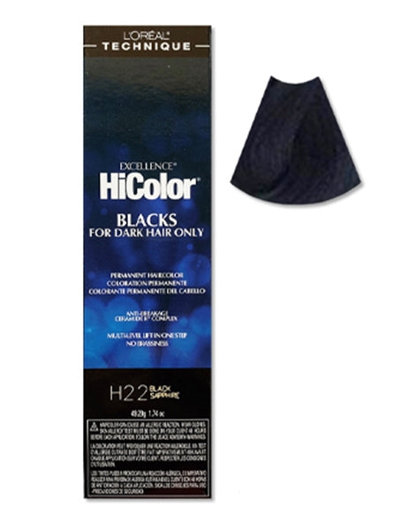 Loreal Hicolor H22 Black Saphire