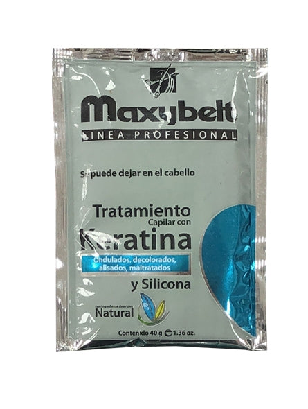 Maxybelt Keratina y Silicona Trat. sobre 1.36oz